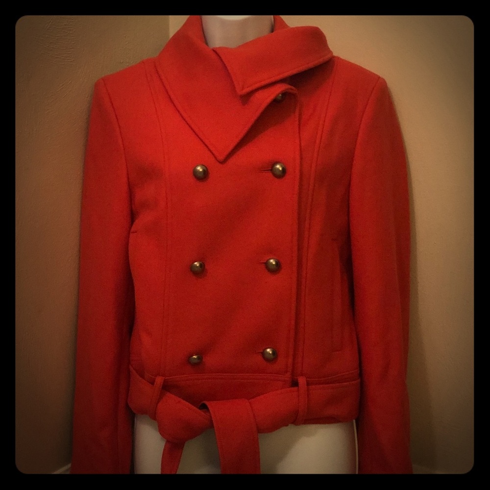 🔥🔥Orange Crop BCBG Jacket💥💥